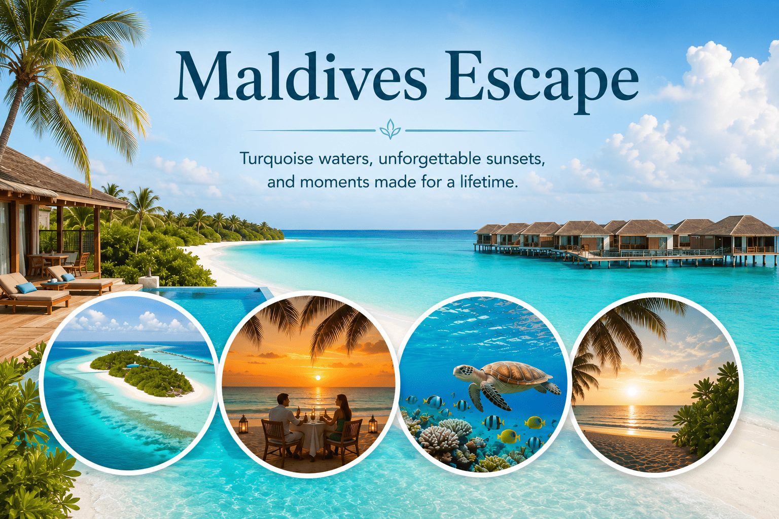 Maldives snorkelling getaway