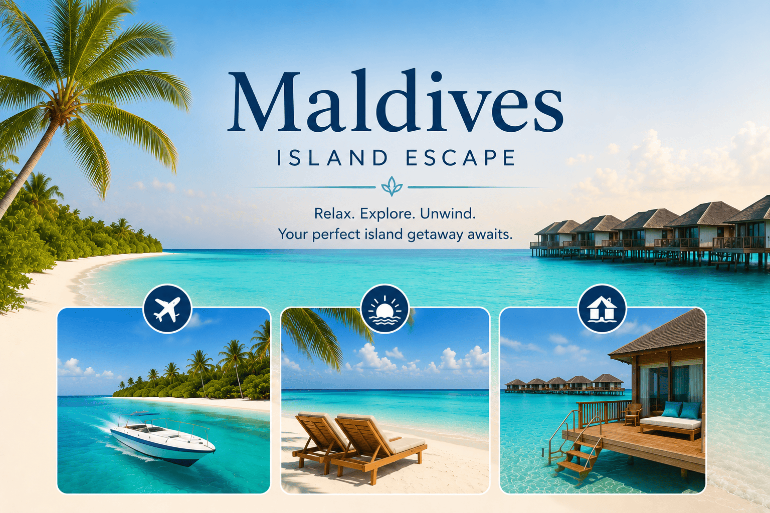 Maldives snorkelling getaway